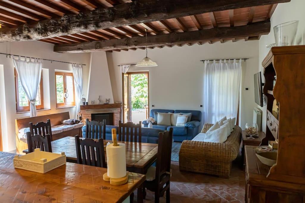 Vila Fienile Panoramico Nel Chianti Greve in Chianti Exteriér fotografie
