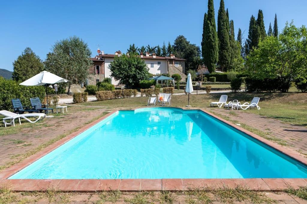 Vila Fienile Panoramico Nel Chianti Greve in Chianti Exteriér fotografie
