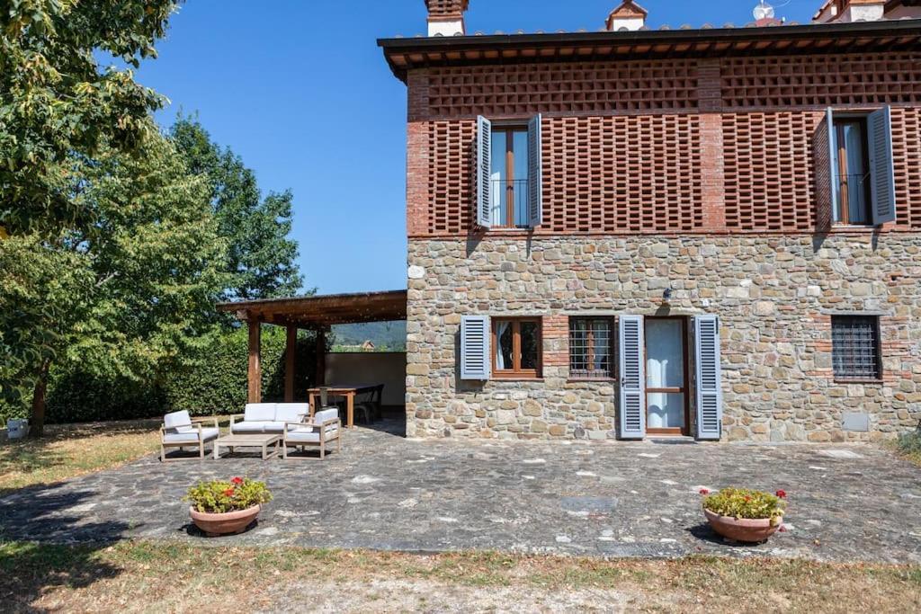 Vila Fienile Panoramico Nel Chianti Greve in Chianti Exteriér fotografie